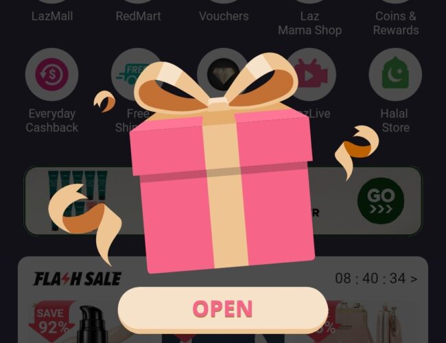 lazada免费礼券/折扣券