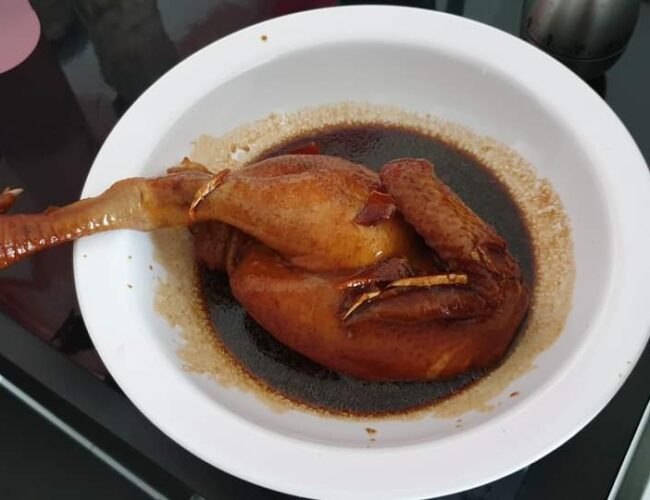 懒人料理：电饭锅炖鸡