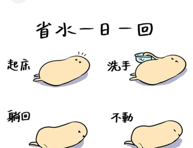 省水の生活小妙招