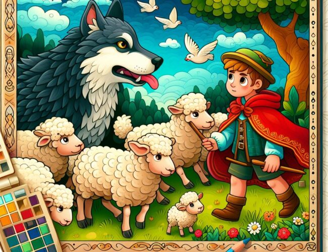 《狼来了》寓言故事