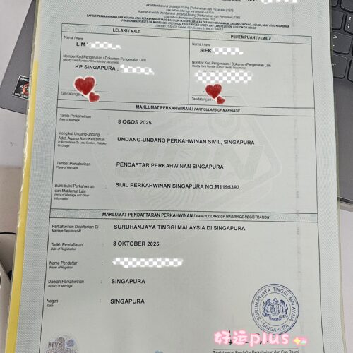 新马夫妻必看⚠️ MHC结婚登记超全流程💒