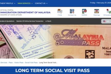 申请马来西亚长期探访准证