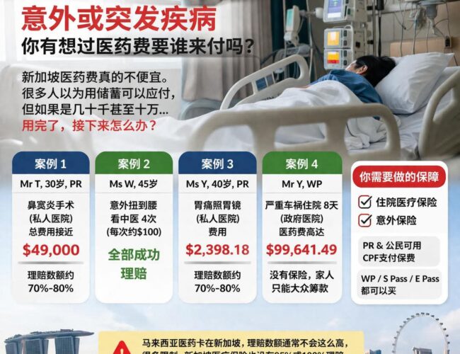 在新加坡工作的，一定要搞懂保险这件事